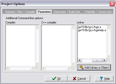 Adding import libraries to a project